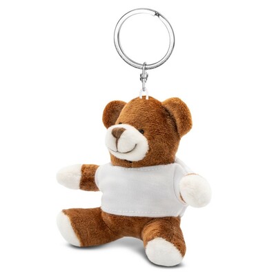 Teddybär mit T-Shirt, Schlüsselanhänger | Larry Brown