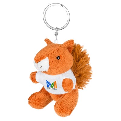 Écureuil en peluche, porte-clés | Ginny