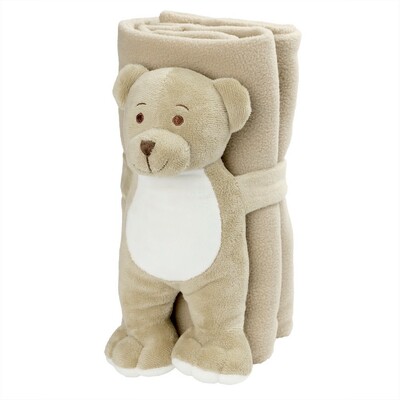Teddybär mit einer Decke | Phil