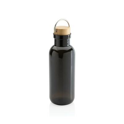 Bouteille 680ml en rPET RCS, couvercle en bambou