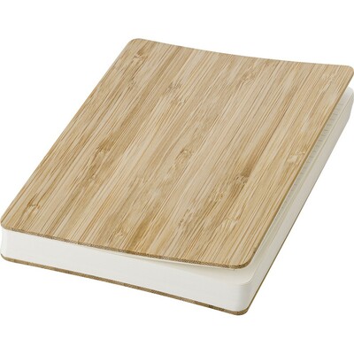 Bambus-Notizbuch ca. B6 mit Stift