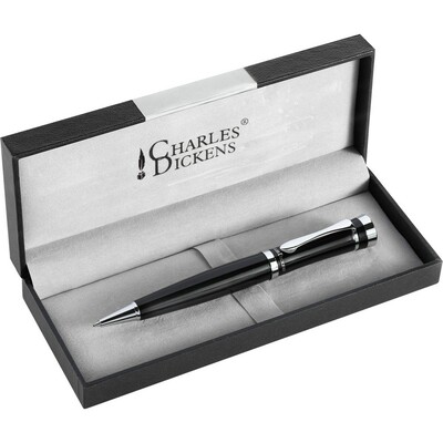 Charles Dickens® ball pen in case