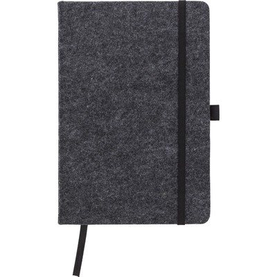 Notizbuch A5 aus Filz RPET