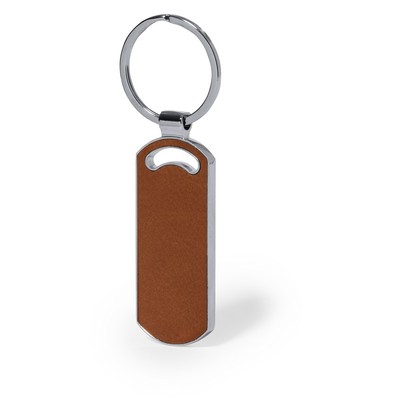 Porte-clés en cuir recyclé
