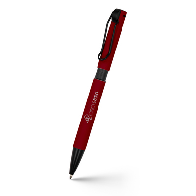 Stylo bille corp coloré et clip "lasseau" | Amara