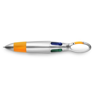 Stylo bille à encre multicolore