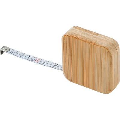 Mètre ruban en bambou 1m