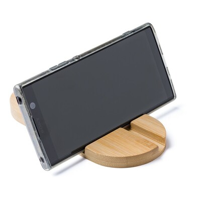 Support de téléphone en bambou