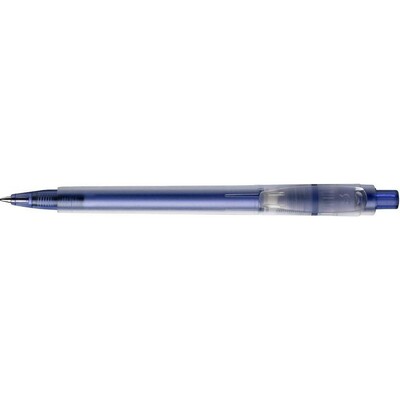 Stylo bille en plastique givré