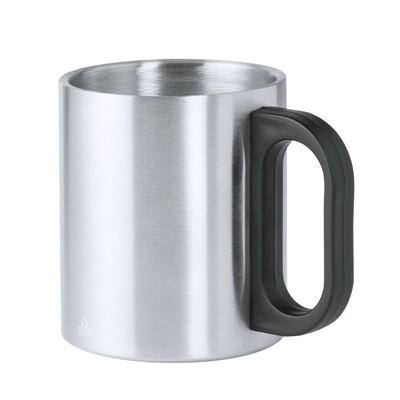 Recycled stainless steel mug 300 ml