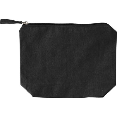 Kosmetiktasche aus recycelter Baumwolle