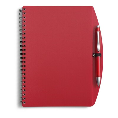Notebook approx. A5 with ball pen