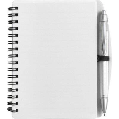 Notebook approx. A6 with ball pen