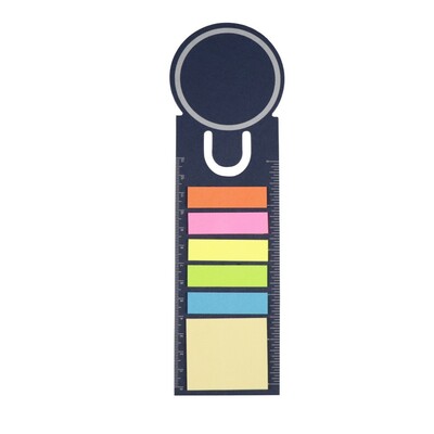 Notizenset, Lesezeichen, Haftnotizen, Lineal | Young
