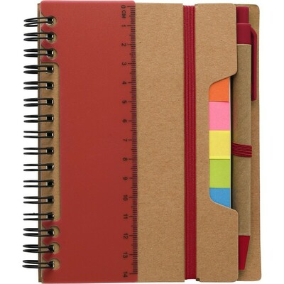 Memohalter, Notizbuch, Haftnotizen, Kugelschreiber
