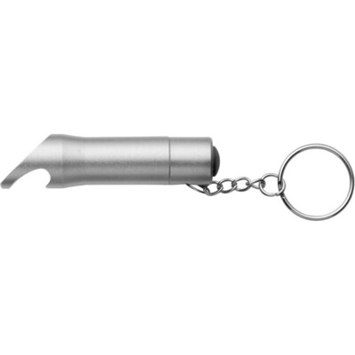 Keyring, LED light, bottle opener