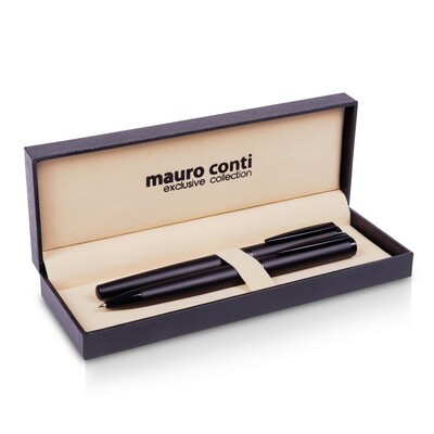Set d'écriture Mauro Conti, stylo bille et roller | Sarah