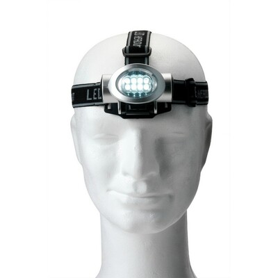 Torche frontale, 8 LED