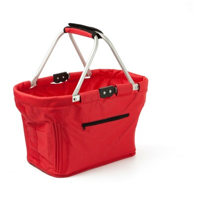 Foldable shopping basket