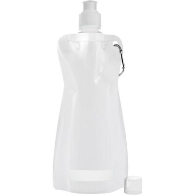 Gourde pliable 420 ml avec mousqueton