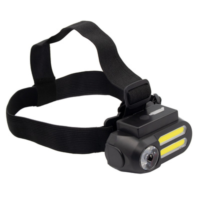 Stirnlampe mit LED und COB-Licht | Chad