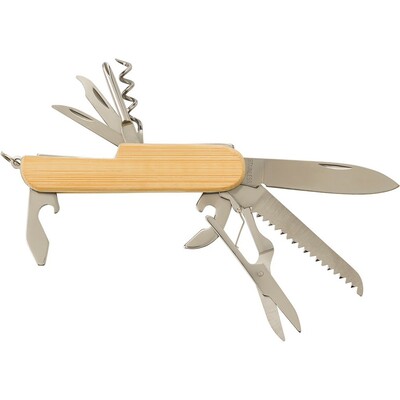 Outil multifonctionnel 9 él., couteau de poche, porte-clés