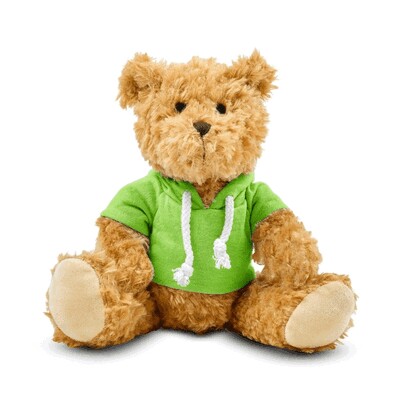 Ours en peluche à capuche