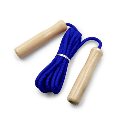 Corde à sauter avec poignées en bois | Walker
