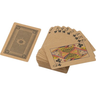 Cartes à jouer en papier recyclé