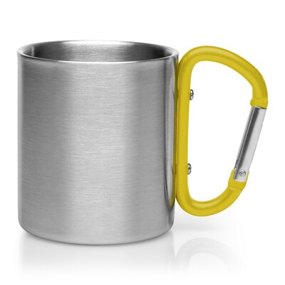 Mug en métal 210 ml avec mousqueton | Easton