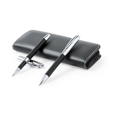 Set d'écriture, stylo bille et stylo bille roulante
