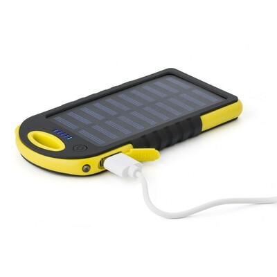 Power bank 4000 mAh avec chargeur solaire