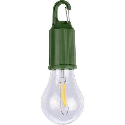 Lampe suspendue " ampoule ", clip mousqueton