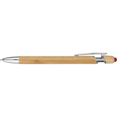 Bamboo ball pen, touch pen