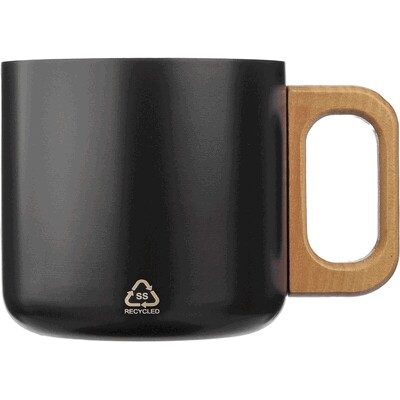Mug 400 ml en acier inoxydable recyclé