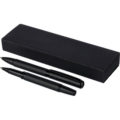 Writing set, ball pen and roller ball